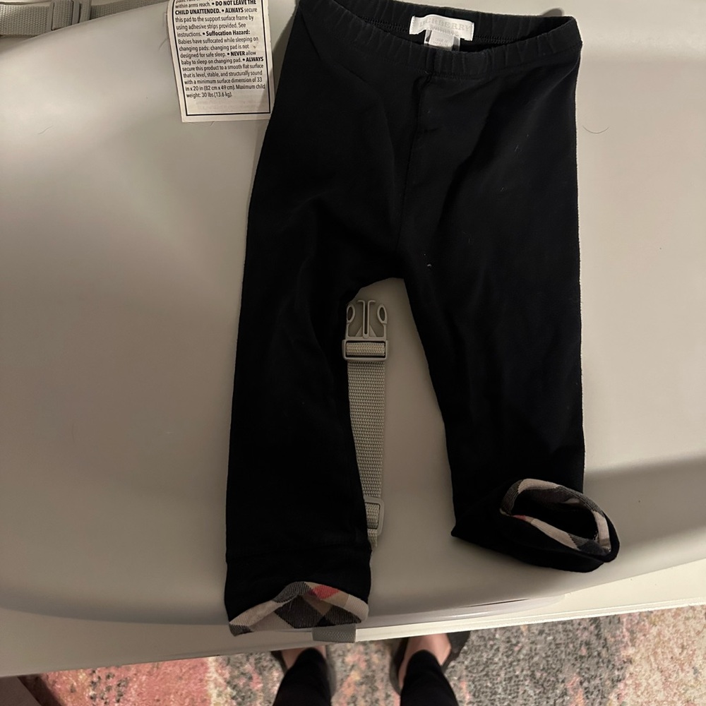 Toddler girl Burberry leggings